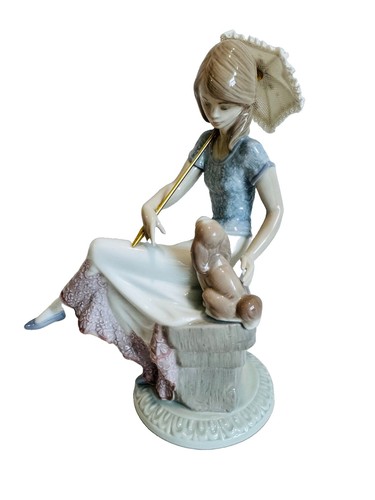 Statuina porcellana lladro - statuina,