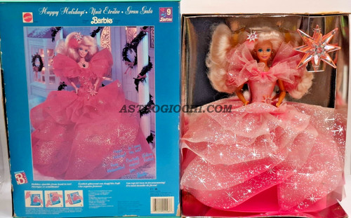 Barbie doll happy holidays - doll,