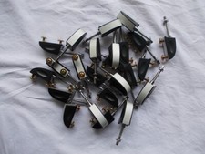 Blocchetto + vite tirante 24 pezzi in alluminio e plastica x tom timpano drum