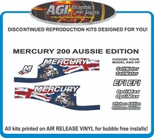MERCURY 200 AUSTRALIA SKULL