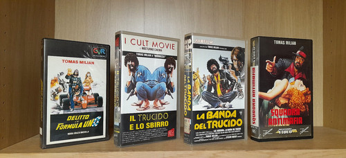 Lotto vhs tomas milian - tomas,