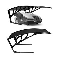 AREBOS garage con tetto per