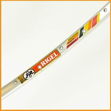 FIR RIGEL BICI DA STRADA VINTAGE 32H 80S TUBOLARE 700C 28" BICI OLD SILVER RA...