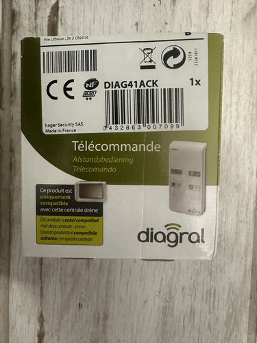 Télécommande diagral - télécommande,