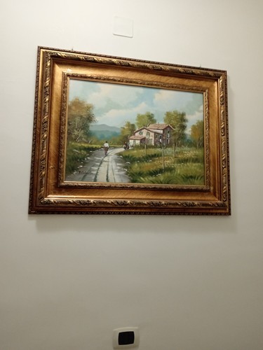 Quadro dipinto mano olio - a,