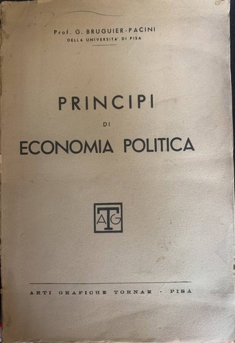 Principi economia politica - principi,