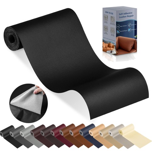 Toppa riparazione pelle nera - toppa,