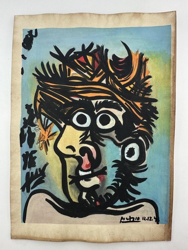 Pablo picasso coa dipinto - dipinto, arte