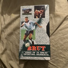 RARE Brut Aftershave VHS Video