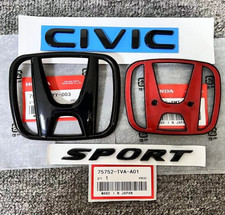 Set emblema logo CIVIC Sport