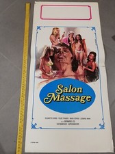 LOCANDINA FILM SALON MASSAGE Elisabetta Giorgi, Felice Franchi, Bernardo Leo