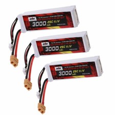 3 3000 mAh 11,1 V batteria Li-Po 25C XT60 spina per DJI Phantom 1 FC40 F45 F550