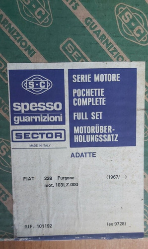 Serie guarnizioni motore fiat - serie,