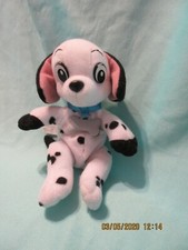 DISNEY:PELUCHE CUCCIOLO DALMATA COLLARE AZZURRO ,(CARICA DEI 1010 FILM),CM 14,5H