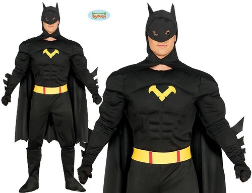 Costume uomo supereroe oscuro