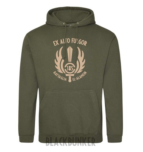Felpa folgore battaglia - folgore, el