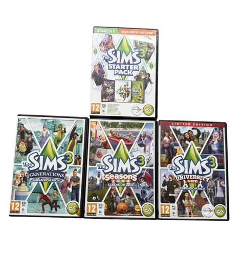 The sims pacchetto giochi - sims, 3