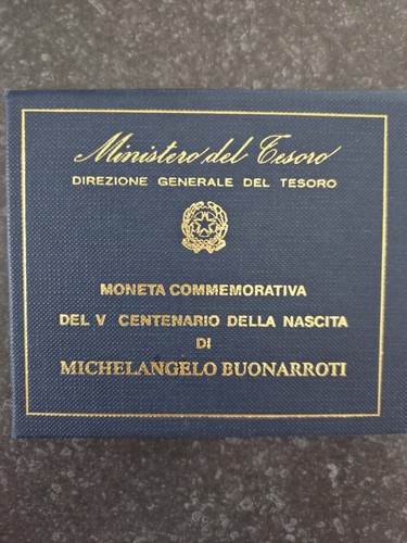 Moneta argento 500 lire - argento,