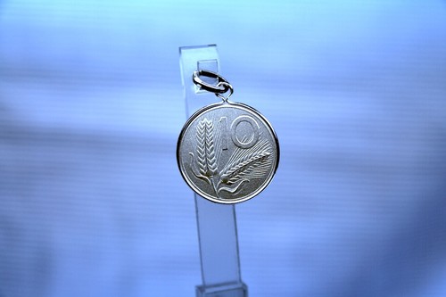 Ciondolo dieci lire - ciondolo,