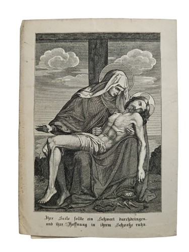 Antico santino holy card - *hh*,