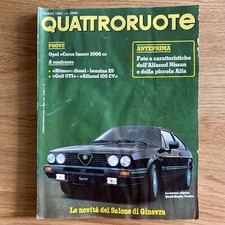 Quattroruote n. 329 Marzo 1983