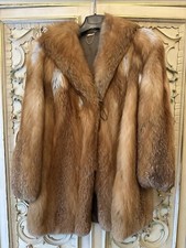 Giaccone di pelliccia volpe rossa