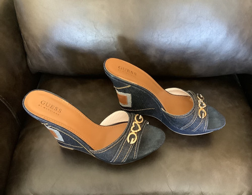 Guess marciano blu denim - guess,