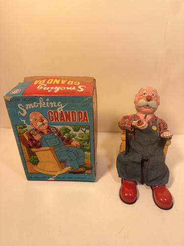 Nonno fumatore batteria - nonno, a