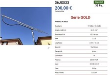 antenna UHF 1296 Mhz I0JXX  36 elementi  36jxx23 