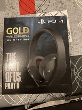PS4 Gold Wireless Headset The