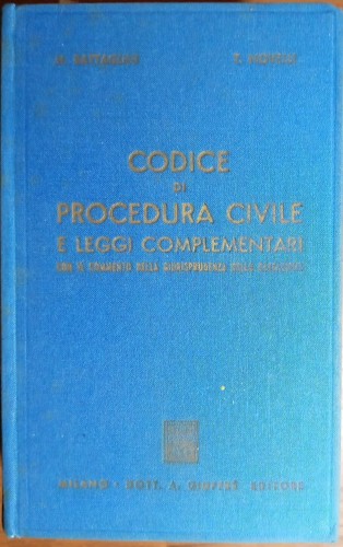 Codice procedura civile e - di,