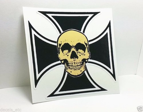 Decalcomania skull iron - skull,