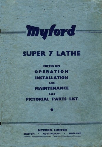 Manuale myford super - manuale, (92)