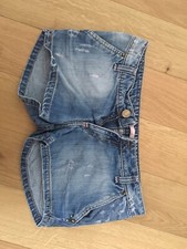 Jeans Shorts KOKKA Donna Pantaloni Denim Tg. 29