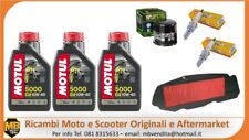 KIT TAGLIANDO HONDA SILVER WING 400 OLIO MOTUL 10W40 FILTRO OLIO E ARIA CANDELE