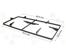 Indesit Griglia Smaltata Nera