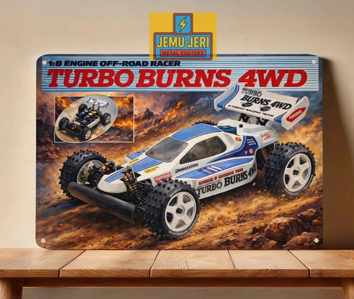 Kyosho turbo burns 4wd buggy - kyosho,