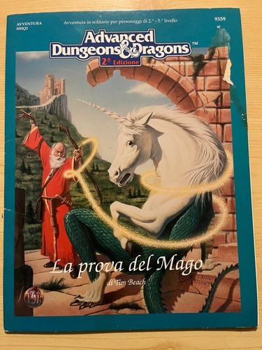 Prova del mago avventura - la,