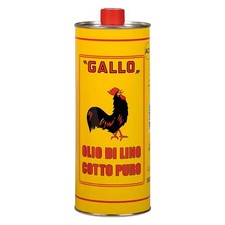 OLIO DI LINO COTTO PURO lt 1 gallo (20 pz)