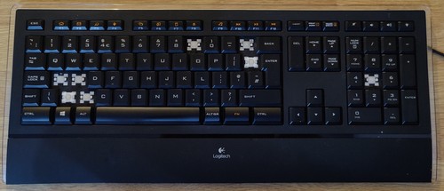 Logitech k740 tastiera - k740,
