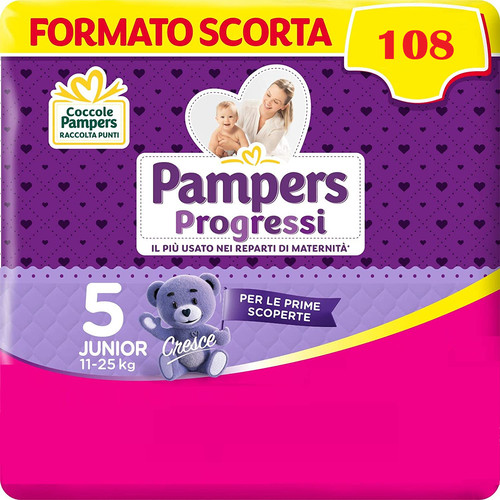Pampers progressi junior 108 - pampers,