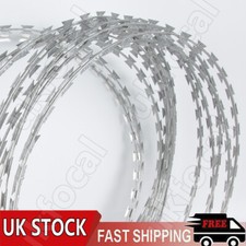 Filo di sicurezza per rasoio 20 metri filo spinato arrotolato filo per rasoio recinzione