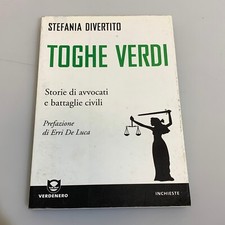 Libro toghe verdi - storie, di
