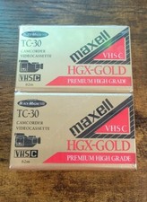 VTG Sealed 2 Pack Maxell TC-30
