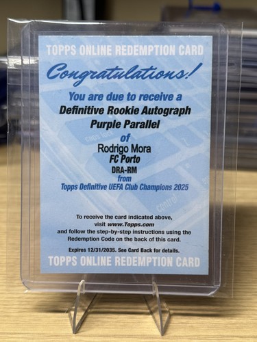 2024 topps definitive - 2024-25, uefa
