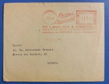 1959 AMR - industria De Langlade & Grancelli - affrancatura meccanica rossa