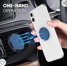 PORTA CELLULARE MAGNETICO DA AUTO (EONO), sistema a 8 N50 magneti