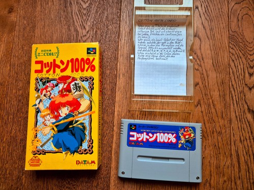 Cotton 100 snes super - cotton,