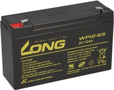 Batteria gel 12ah auto per - 6v,