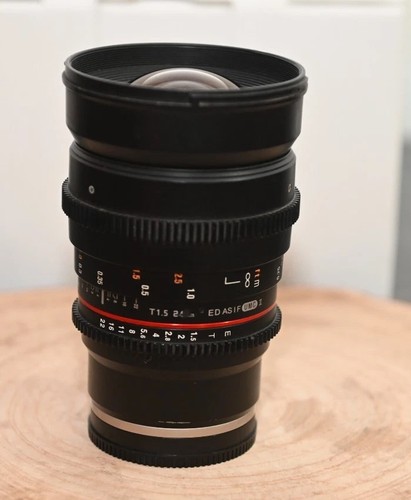 Samyang vdslr 5 ed as - 24, mm